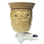 Tan Ceramic Plug In Wax Melter